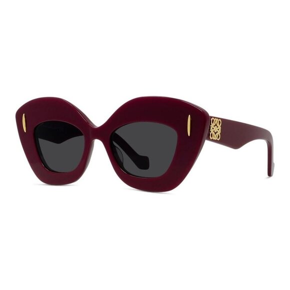 New LOEWE Anagram Red Butterfly LW40127I 66A Sunglasses Women - Picture 1 of 3